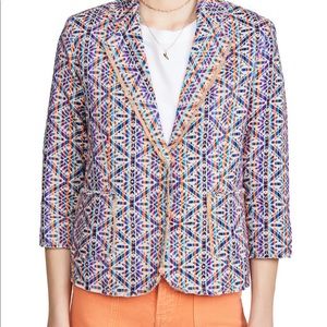Le Superbe textile ethnic jacket (US 2) - not avail